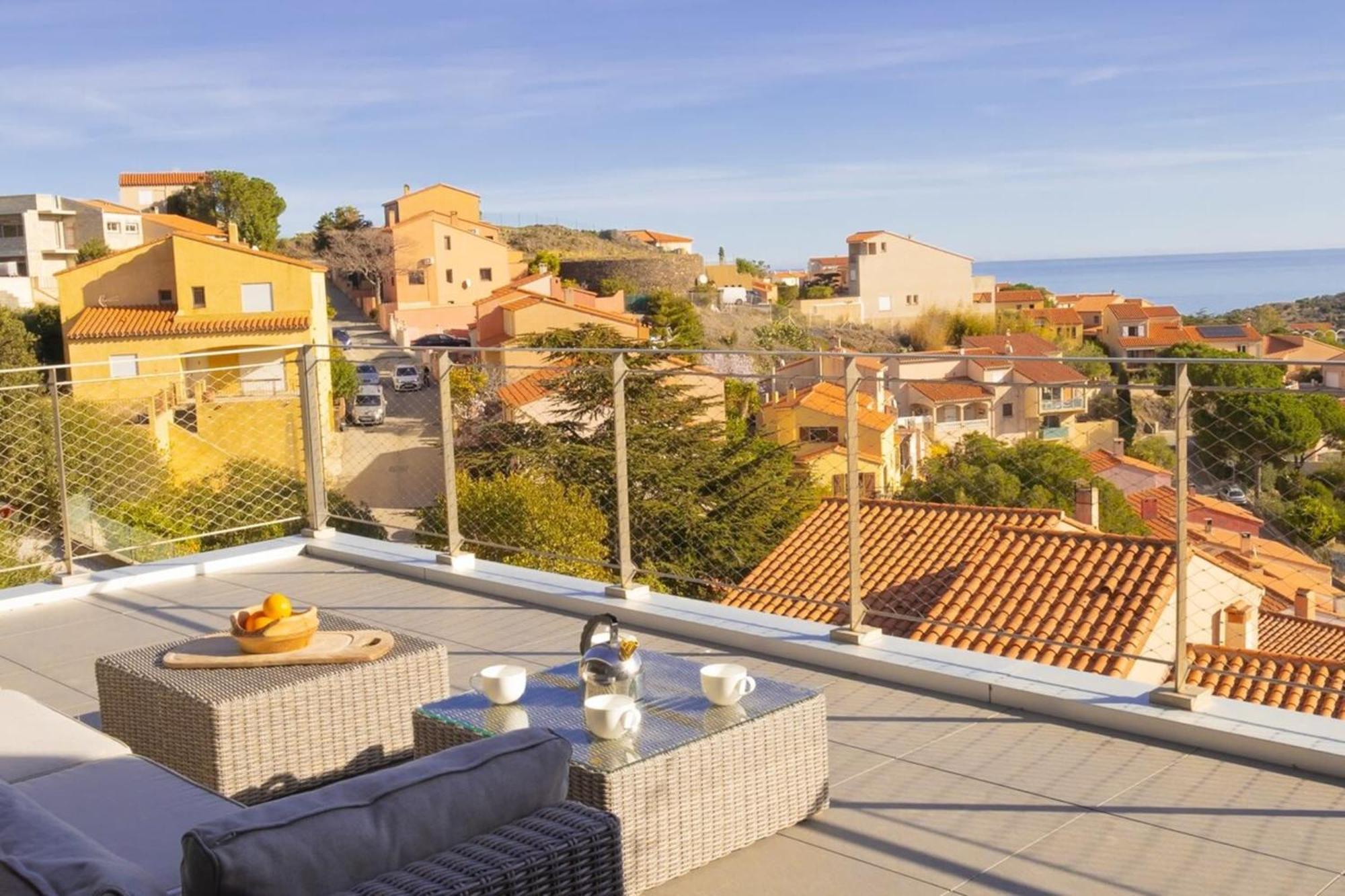 Les Mille Et Une Vitres - Villa D'Architecte Port Vendres Luaran gambar